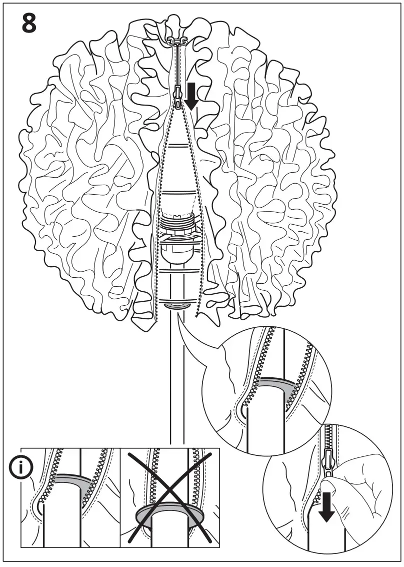 IKEA AA-2320306-3-2 VINDKAST Allolampa Feher - Fig 8