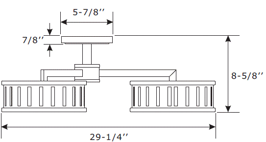 CRYSTORAMA-KEN-8300-VG-BF-Kendal-Six-Light-Ceiling-Mount-fig-2