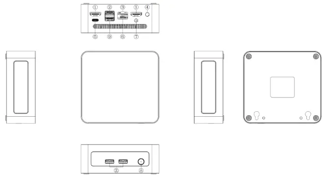 Metaverpivot QOOBE I Mini PC - Description