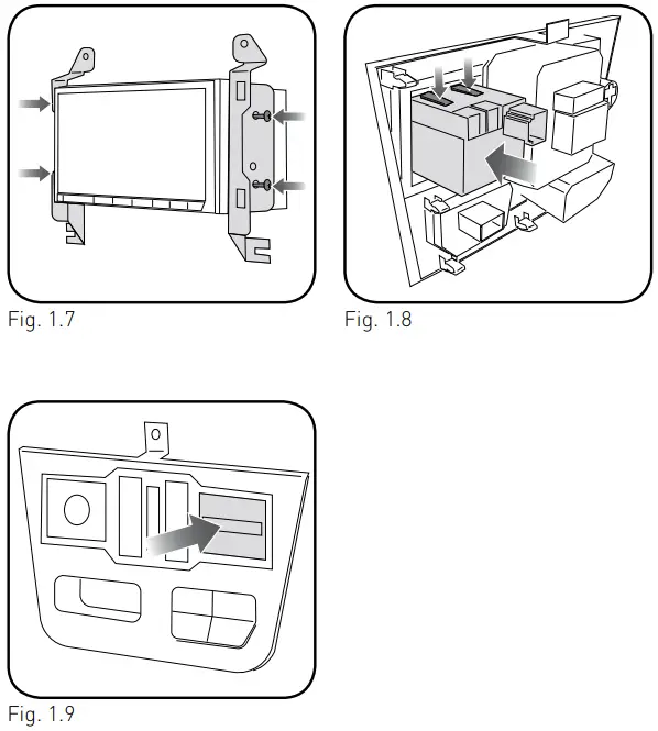 iDatalink KIT WJL1 Jeep Wrangler 2020 and 2023 Jeep Gladiator - DASH KIT ASSEMBLY
