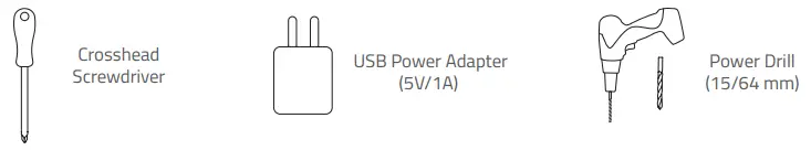 eufy T8423 Security Floodlight Cam 2 Pro - Power Drill