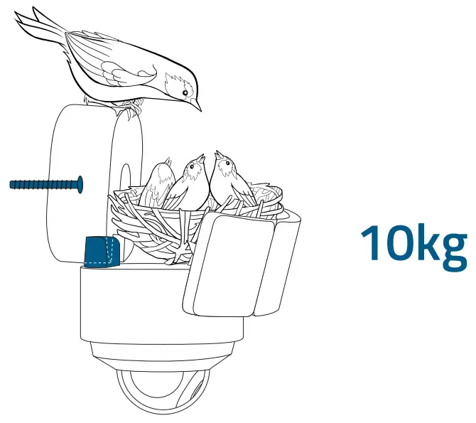 eufy T8423 Security Floodlight Cam 2 Pro - bearing tests