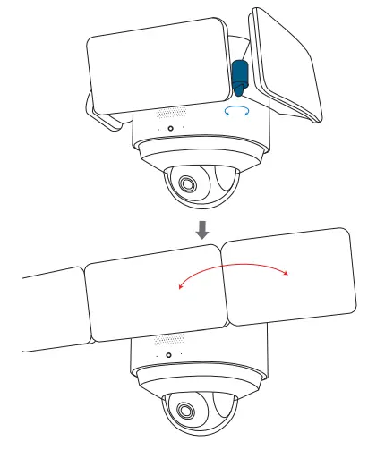 eufy T8423 Security Floodlight Cam 2 Pro - counter