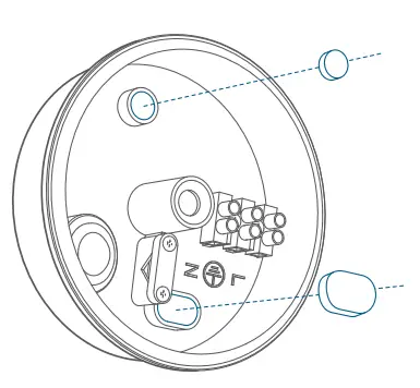 eufy T8423 Security Floodlight Cam 2 Pro - plugs