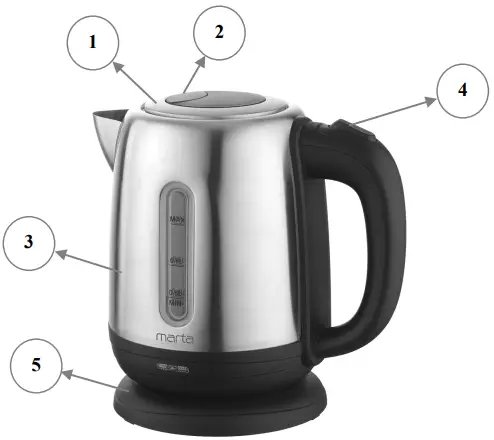 marta MT-4631 Electric Kettle-fig1