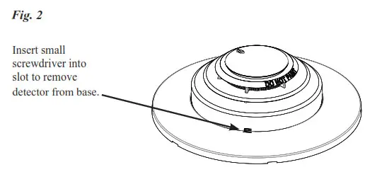 POTTER PAD300-4DB 4 Inch 6 Detector Base - Fig2
