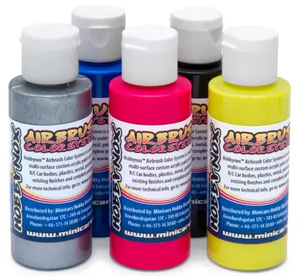 HOBBYNOX RUBY Mini Spray Gun with 0.8mm Nozzle - Color Range