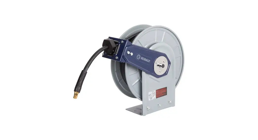 Kobalt Sgy-air266 Pro Retractable Hose Reel With Premium Rubber Air Hose Instruction Manual