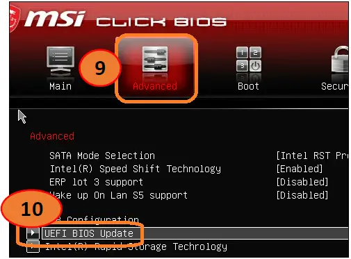 msi BIOS and EC Update 03
