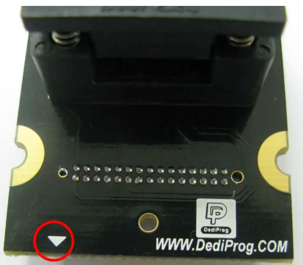 DediProg NS-UFS-BGA095115130-001O - Socket adaptor1