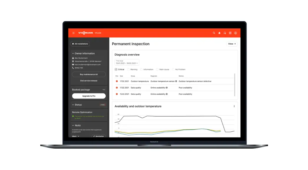 Viessmann Viguide App User Guide