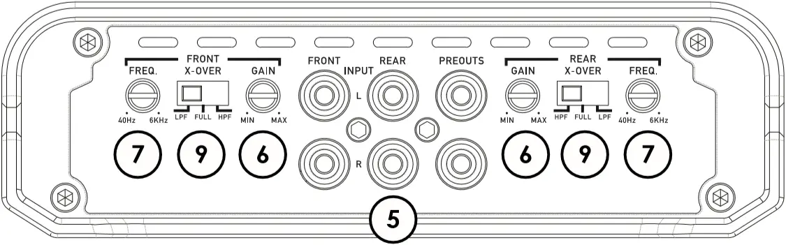 PHOENIX GOLD ZR6004 Powerful and Compact Class D Amplifier a5
