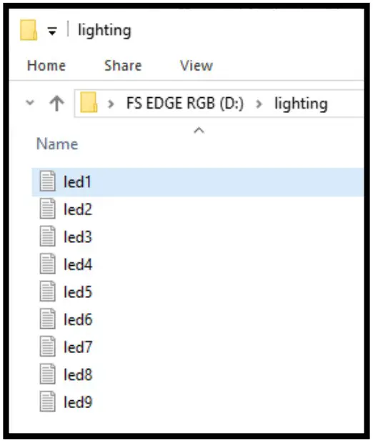 Programming Lighting Effects