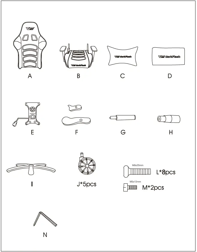 FdarkFlash-RC600-Gaming-Armchair-FIG-1