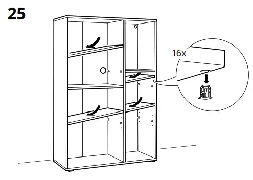 IKEA VIHALS Shelving Unit - Figure23