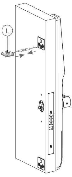 LOCKLY PGD238F GUARD Defender Biometric Electronic - Bluetooth receiver