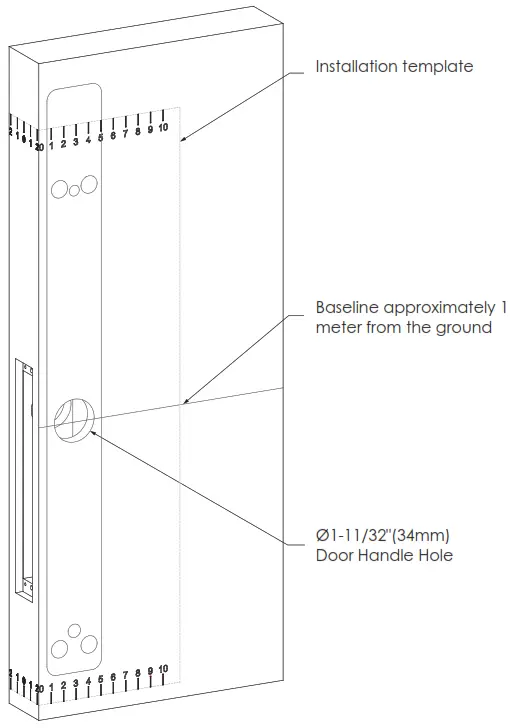 LOCKLY PGD238F GUARD Defender Biometric Electronic - Preparation