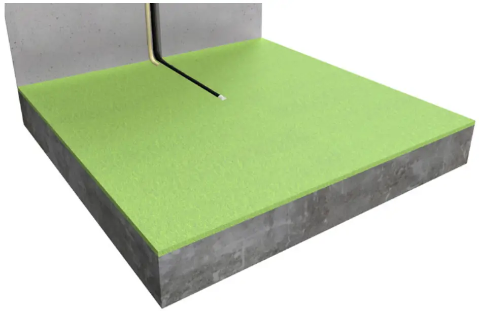 klima Electric Underwood Heating Mat - Sensor placement