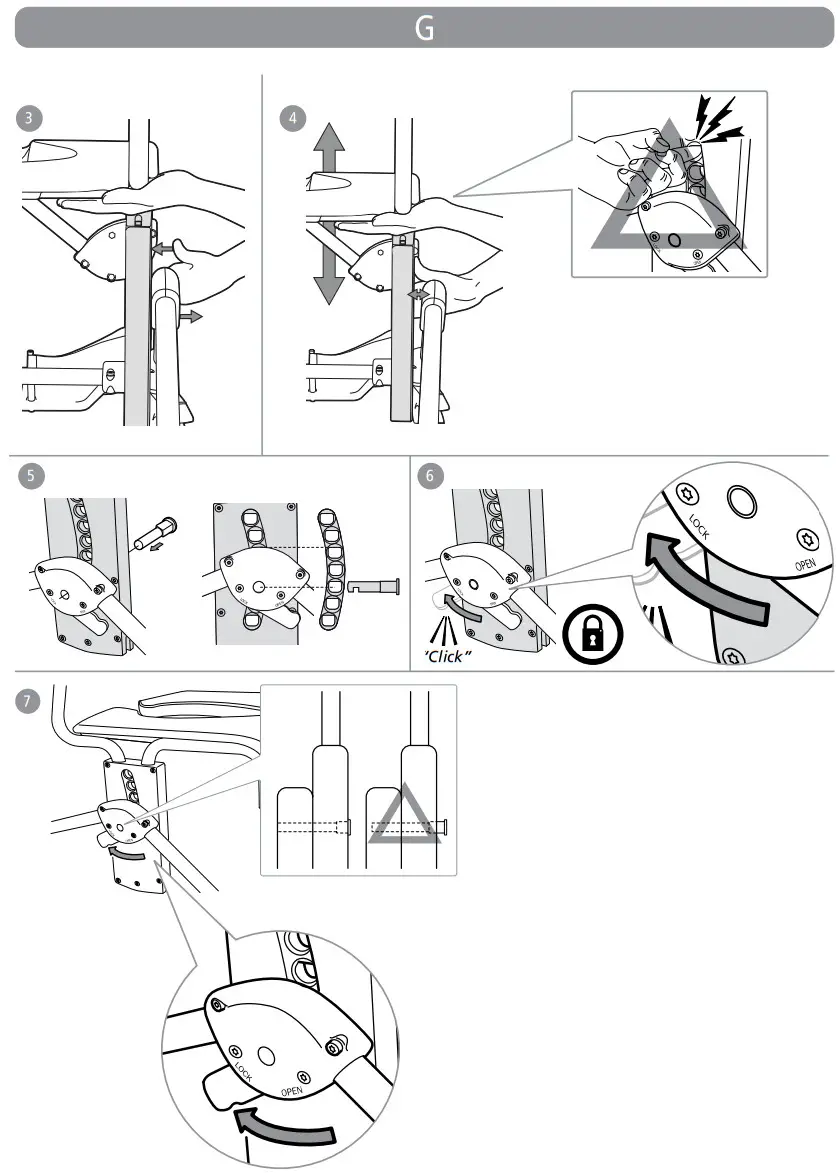 etac Swift Mobil-2 Shower Commode Chair - asembly 6