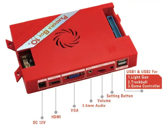 PANDORA 5142 Box 10th Anniversary Edition Games fig-2