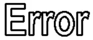 Error