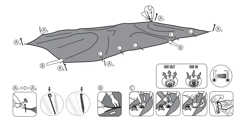 Outwell-Wood-Lake-7ATC-7-Person-Air-Tent-with-3-Bedrooms-FIG-1