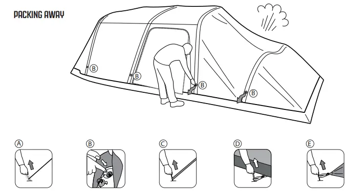Outwell-Wood-Lake-7ATC-7-Person-Air-Tent-with-3-Bedrooms-FIG-4