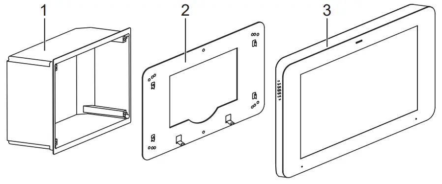 JUNG SP 0081 U Smart Panel - Device components