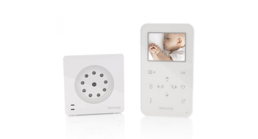 Miniland 89149 Wireless Baby Intercom With Camera And 2.4 Inch Screen User Guide
