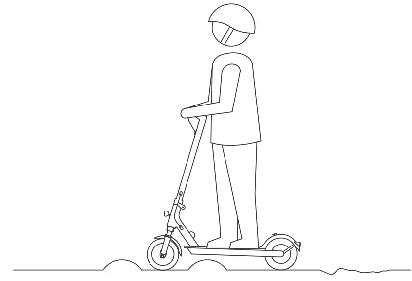 e-way E-5045FS Electric Scooter - Functions 7