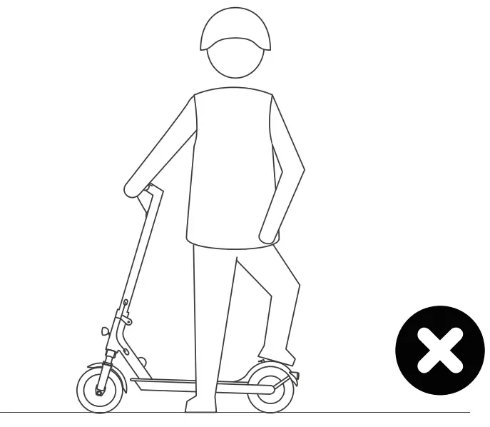 e-way E-5045FS Electric Scooter - Functions 9