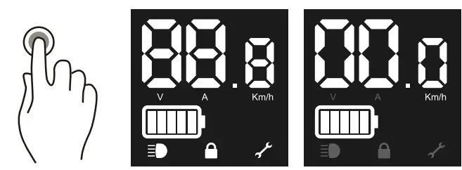 e-way E-5045FS Electric Scooter - panel 1