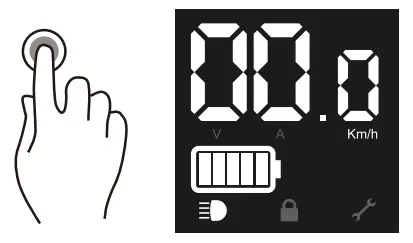 e-way E-5045FS Electric Scooter - panel 2