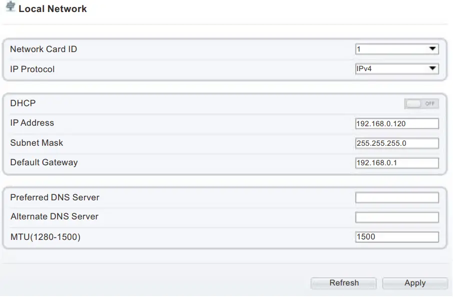 SUNELL SN-IPV8xxxUAR - Figure 4-2