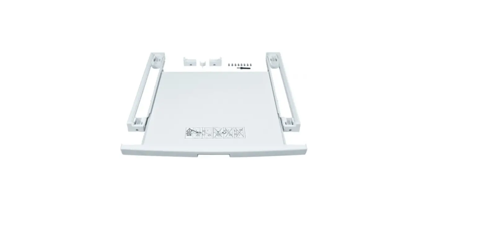 Bosch Wtz11400uc Stacking Kit With Pullout Tray Owner's Manual