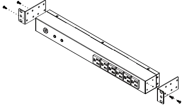 CyberPower RKBS15S2F8R Rackbar Surge 11