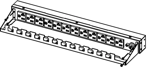 CyberPower RKBS15S2F8R Rackbar Surge 15