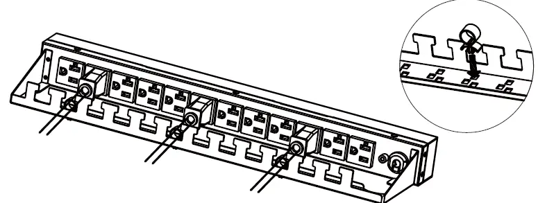 CyberPower RKBS15S2F8R Rackbar Surge 16