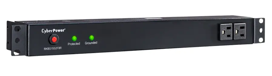 Cyberpower Rkbs15s2f8r Rackbar Surge Protectors User Manual Cyberpower Rkbs15s2f8r Rackbar Surge Protectors User Manual