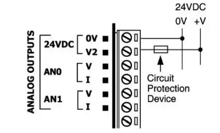 unitronics V200-18-E6B Snap-in Input-Output Module - Power