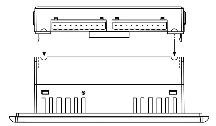 unitronics V200-18-E6B Snap-in Input-Output Module - controller