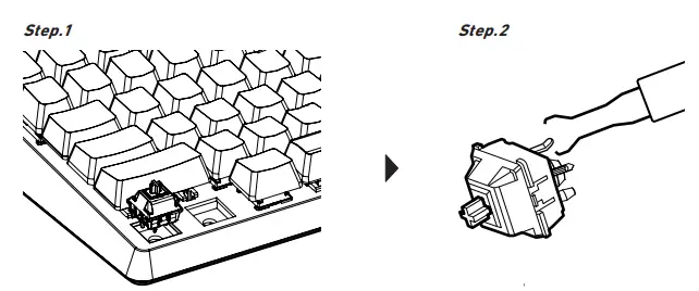 AZIO Cascade Wireless Backlit Mechanical Keyboard - fig8