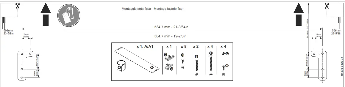 smeg ST 820 860 Fully Integrated Built In Dishwasher