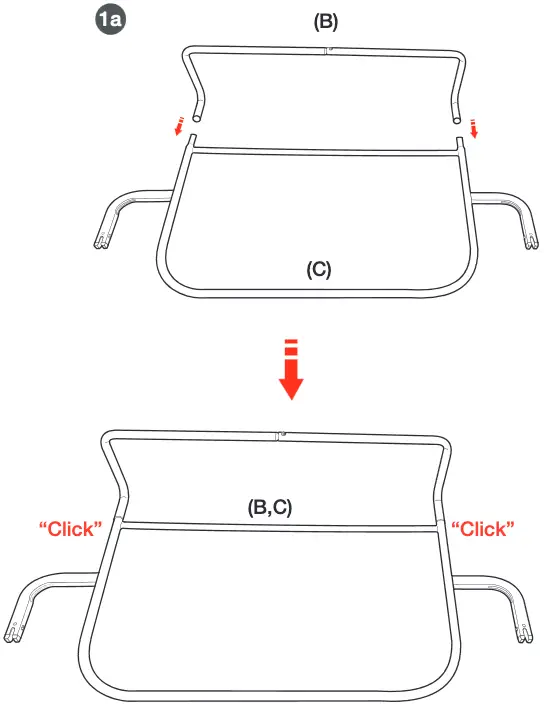 Bassinet Assembly Figure 1