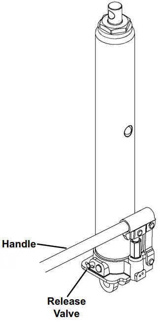 PITTSBURGH 58906 Long Ram Hydraulic Flat Bottom Jack - Extending Jack