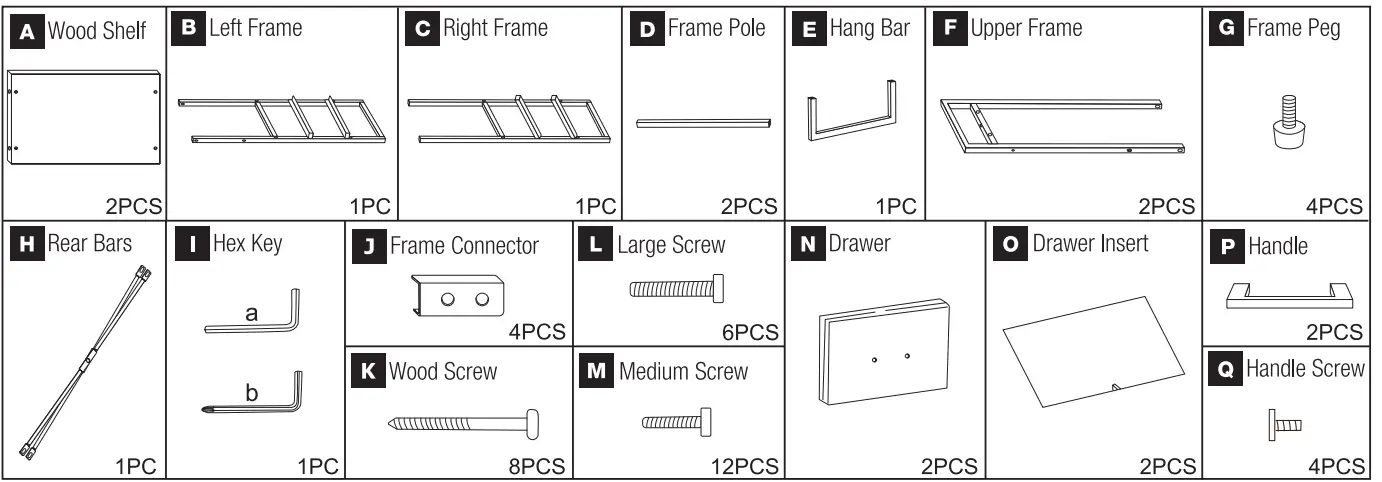 SORBUS-DRW-CR-RUBLK-Black-Steel-Clothes-01