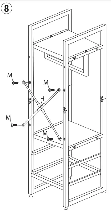 SORBUS-DRW-CR-RUBLK-Black-Steel-Clothes-09