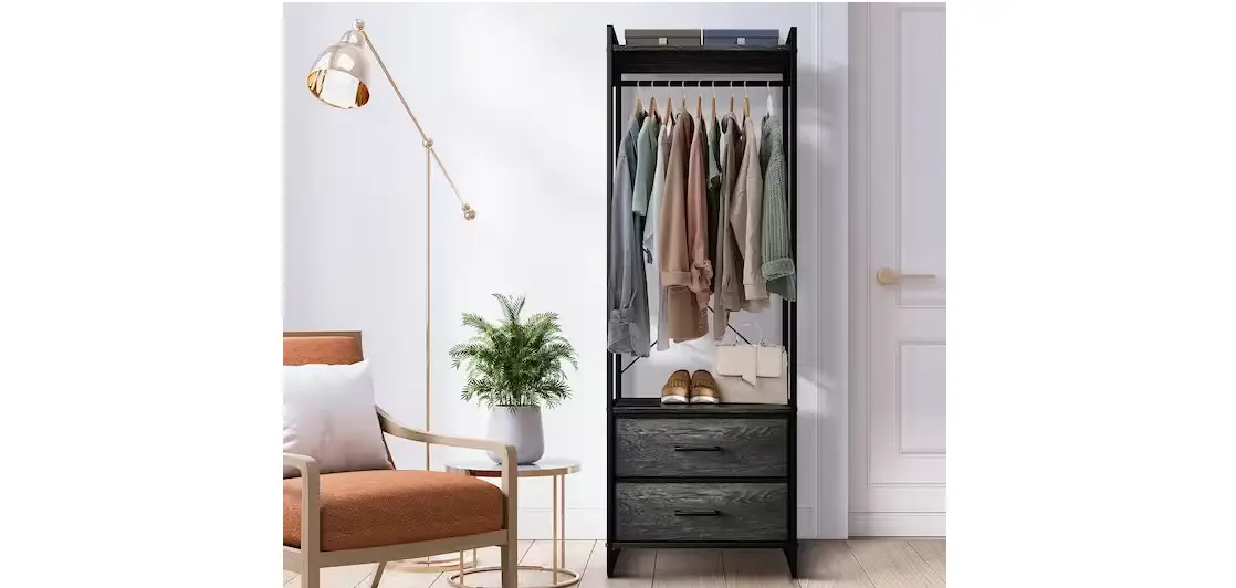 Sorbus Drw-cr-rublk Black Steel Clothes Rack With Fabric Drawers And Wood Top Instruction Manual Sorbus Drw-cr-rublk Black Steel Clothes Rack With Fabric Drawers And Wood Top Instruction Manual