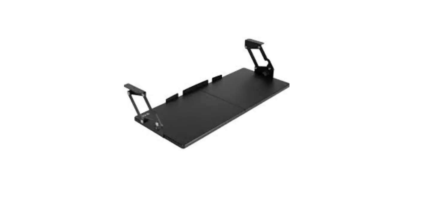 V I V O Mount-kb08s Black Under Desk Keyboard Tray With Swinging Height Adjustment Instruction Manual
