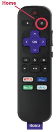 Roku Media Player Streaming Stick - app and proceed